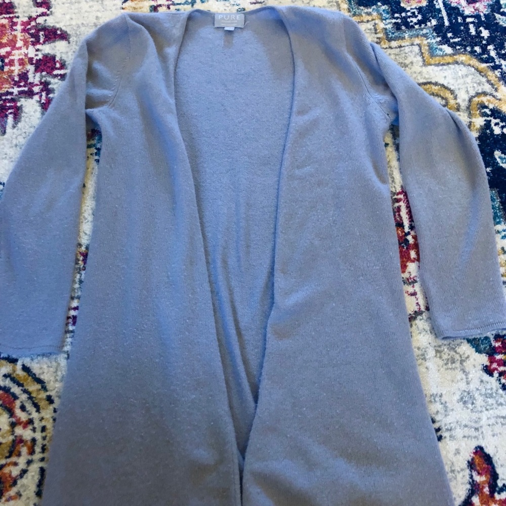 PURE Collection S Womens Cashmere Cardigan